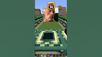 creating nether portals with different ranks in Minecraft #shorts