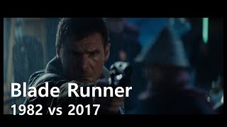 Blade Runner 1982 vs 2017