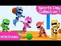 Learn colors with MINIPANG | 🏆 Sports Day Collection1 | MINIPANG TV 3D Play