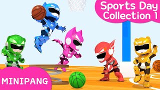 Learn colors with MINIPANG | 🏆 Sports Day Collection1 | MINIPANG TV 3D Play