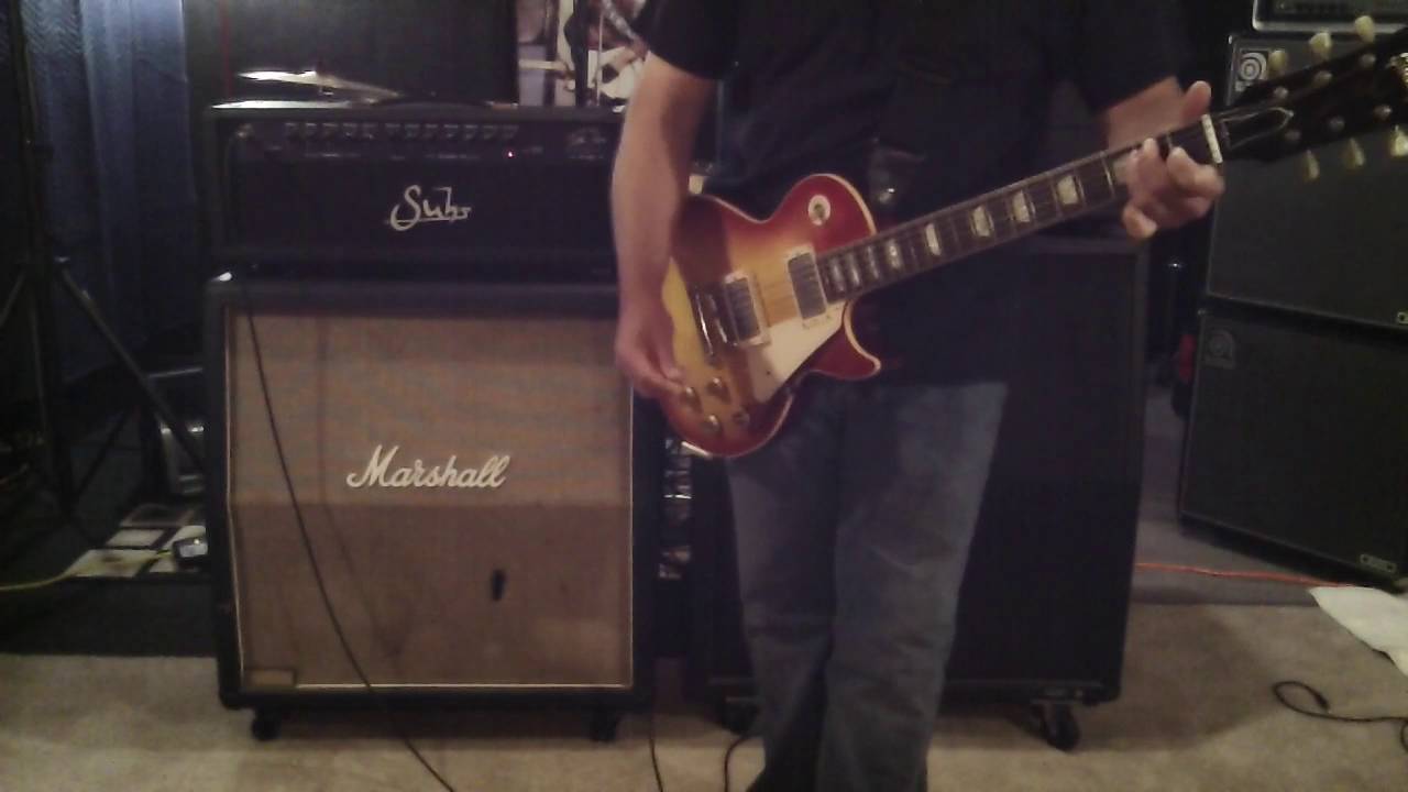 2016 Suhr PT 100SE Amp and Gibson Les Paul