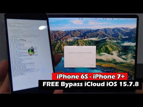 FREE Bypass iCloud iOS 15.7.8 | iPhone 6S - iPhone 7+