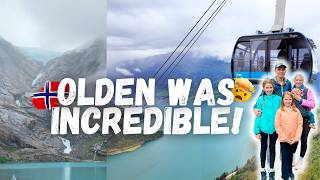 Our BEST Day In Norway?! 🇳🇴 | Briksdal Glacier + Loen Skylift | Olden | Disney Dream