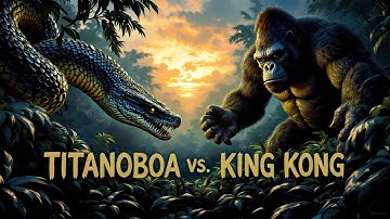 Epic Showdown: Titanoboa vs. King Kong - A Battle of Ancient Titans