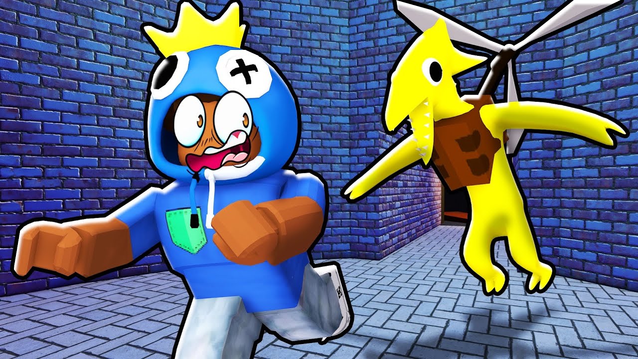 Rainbow Friends, But the Chase Scene is YELLOW! - YouTube