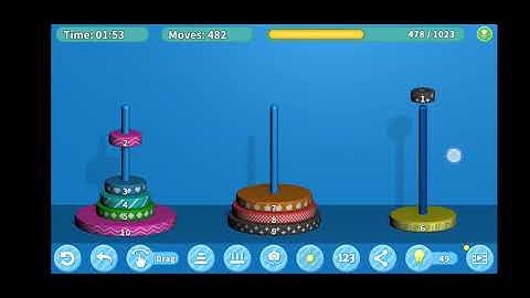 10 Disk Hanoi Tower - 4:16m World Record?