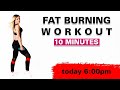 FAT BURNING WORKOUT WITH ELASTICK BAND | 10 minutes FULL BODY WEIGHT LOSS FITNESS 4k