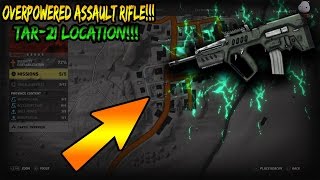 MOST OP ASSAULT RIFLE- Tom Clancy Ghost Recon Wildlands!!! TAR-21 LOCATION AND STATS!!!