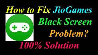 How to Fix JioGames App Black Screen Problem Solutions Android & Ios - JioGames Black Screen Error screenshot 1