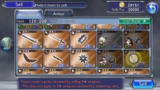 [DFFOO] Limit Break Weapon: Power Stones