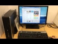 hpデスクトップ22インチワイドモニターセット！さくさくインターネット検証動画