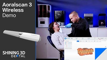 Intraoral Scanner Aoralscan 3 Wireless - Practical Demonstration