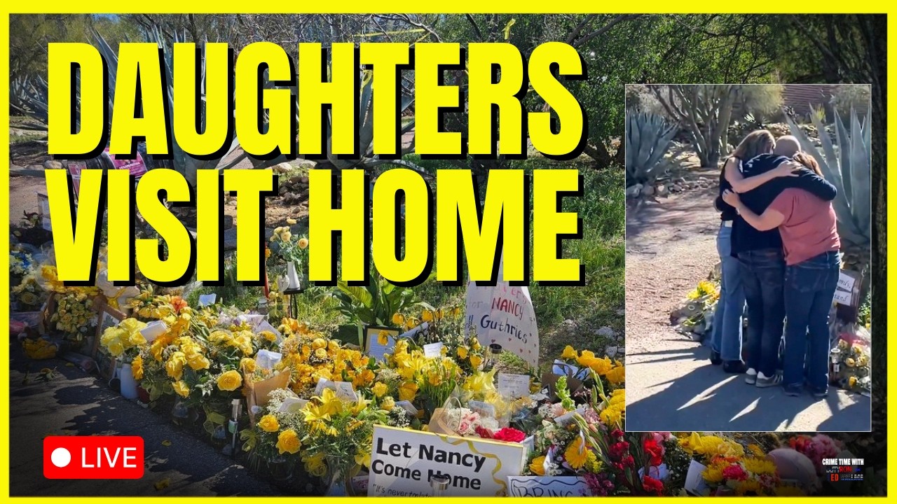 Savannah Guthrie, With Her Sister and brother-in-law, visits Nancy Guthrie‘s Memorial