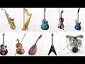 Sound of musical instruments. Музыкальные инструменты и их звучание. Обучающее видео для детей 1
