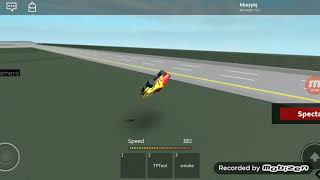 Realistic blowover and realistic crash | NASCAR on Roblox
