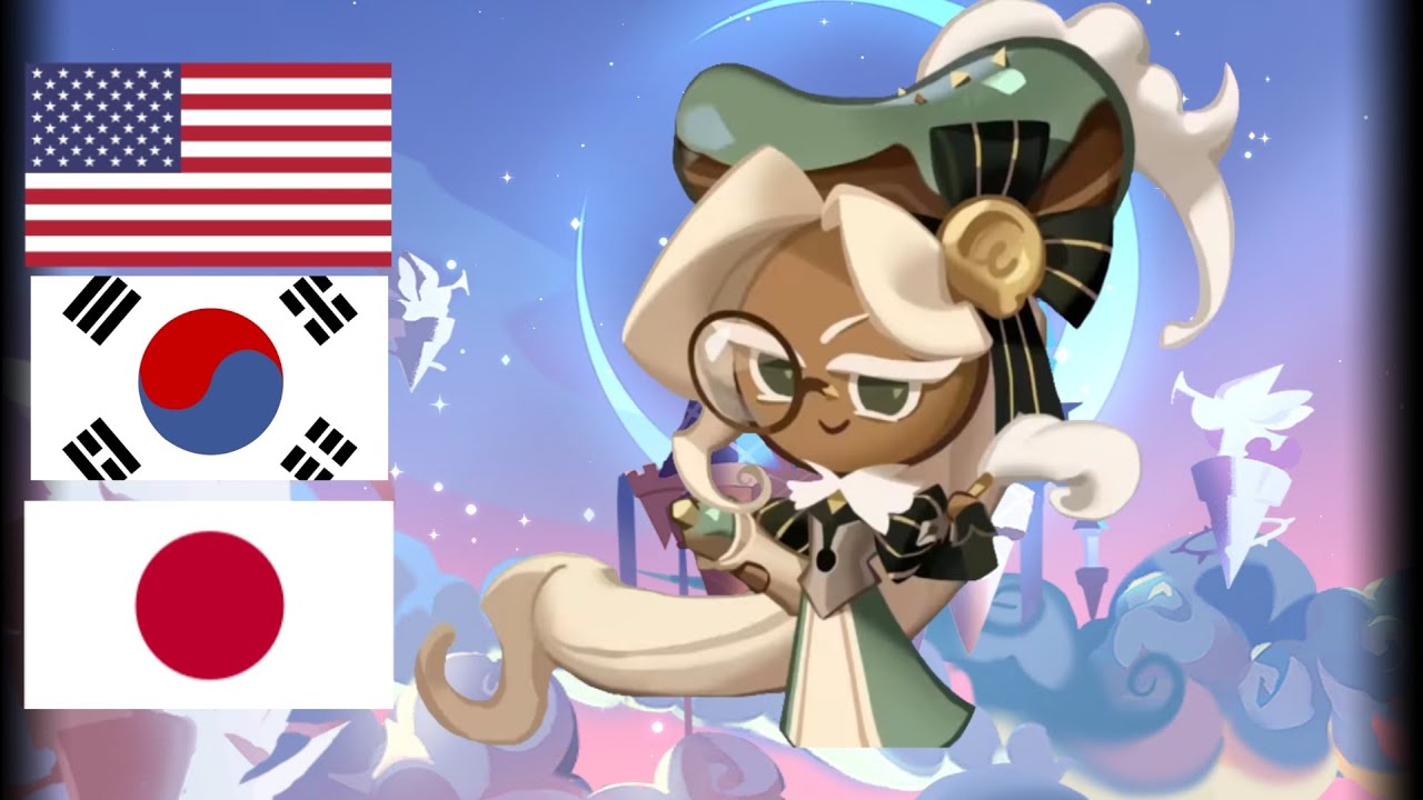 Cookie Run Kingdom - Eclair Cookie All Voice in 3 Languages - YouTube