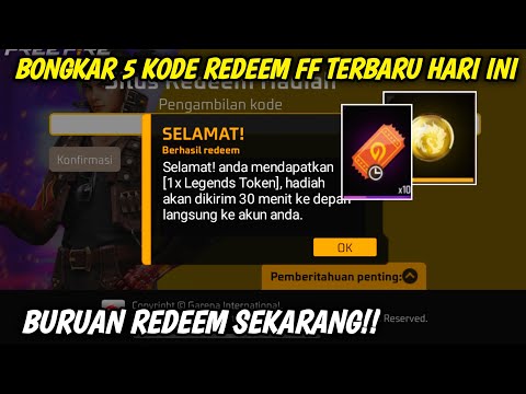 BONGKAR 5 KODE REDEEM FF TERBARU HARI INI 26 MARET 2026