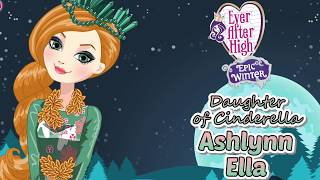 Ever After High Epic Winter Ashlynn Ella Dress Up Game screenshot 5