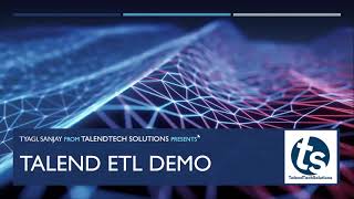 Talend Training Demo Session