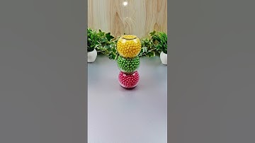 Beads Falling Rain 🌧️💎 | Relaxing ASMR Flow #shorts