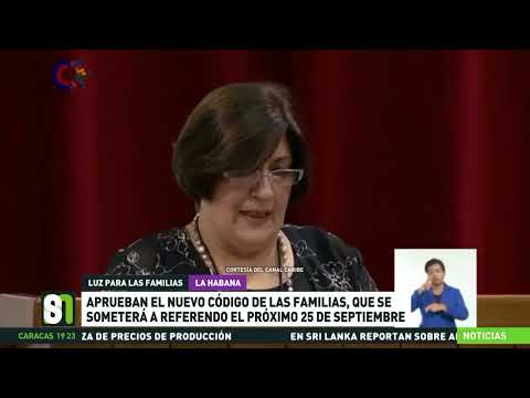 La Asamblea Nacional de Cuba aprueba la versión definitiva del Código de las Familia (puntos claves)