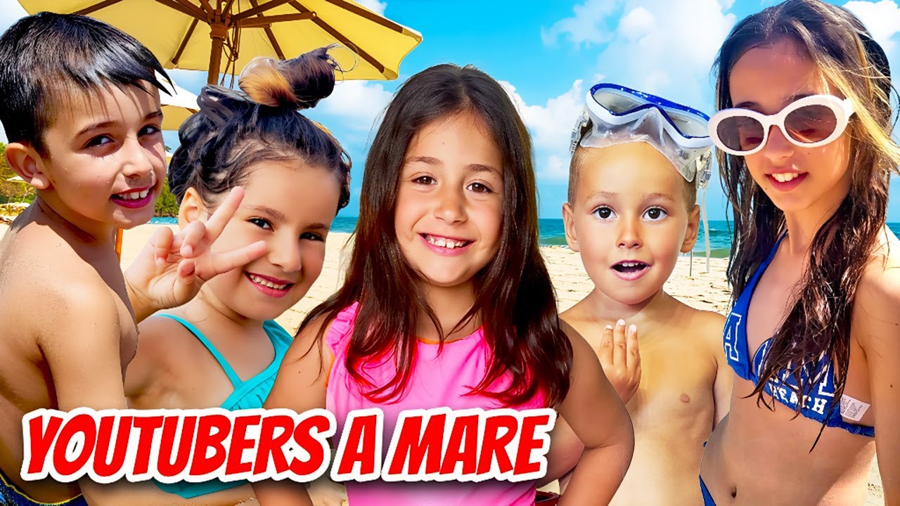 YOUTUBERS AL MARE! BOOM FAMILY, FAMIGLIA MISSY E DREAM FAMILY IN SPIAGGIA INSIEME 🏖️
