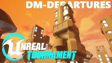 UT4 DM DeparturesV1 BOT Gameplay (No Commentary)