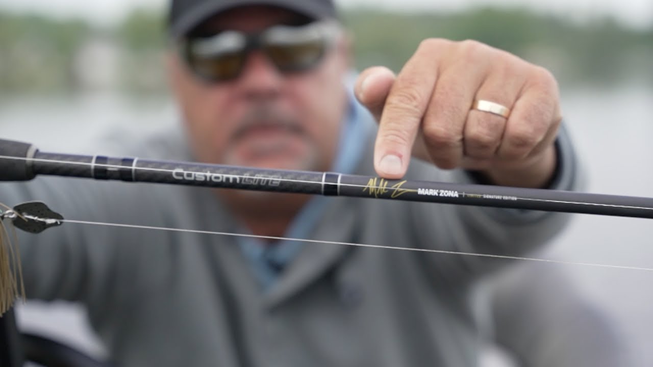 Mark Zona Limited Edition Custom Lite Bladed Jig rod