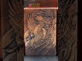Copper Armor Lighter — Brushed Metal, Windproof 🔥
