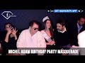 Michel adam birt.ay party masquerade 2019  fashiontv  ftv