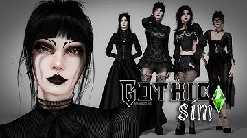GOTH | Sims Based On Different Aesthetics | + CC List