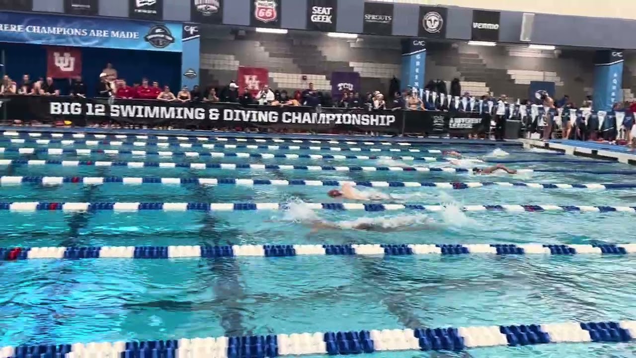 Men’s 500 Freestyle Noah – Big 12 Swimming & Diving Championships – Arizona State University