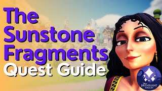The Sunstone Fragments Quest Guide in Disney Dreamlight Valley The Sunstone Fragments Quest Guide in Disney Dreamlight Valley
