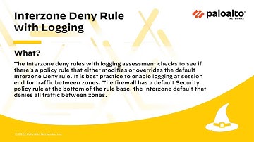 Interzone Deny Rule With Logging