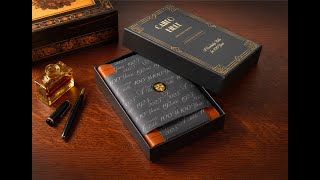 KJV Cameo Centenary Edition - Vintage Golden Brown Calfskin Leather
