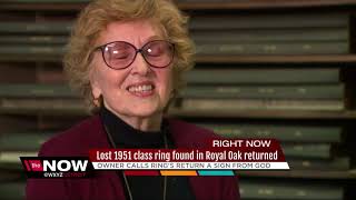 Owner of lost Royal Oak class of 1951 class ring located, to get ring back