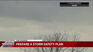 Prepare a storm safety plan