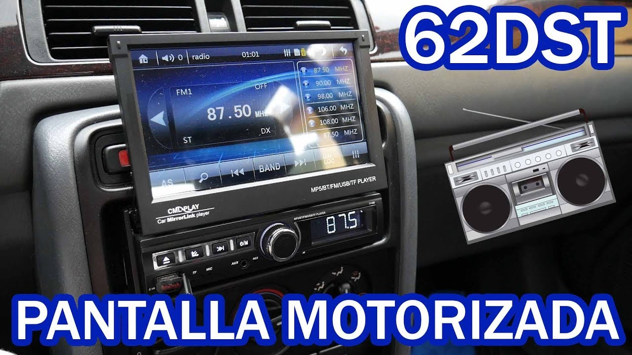 RADIO 1 DIN barata con PANTALLA para el Honda Civic mb3