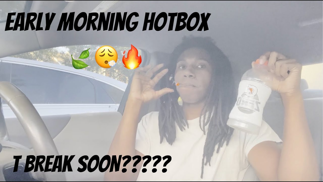 MORNING HOTBOX BEFORE THE GYM💪🔥