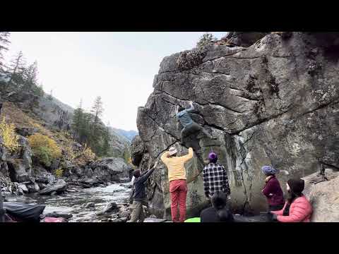 Beta Video for climb Watercolors v5, Leavenworth