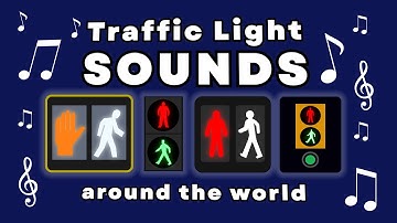 🚦Pedestrian traffic light SOUNDS around the world 🚦#SFX