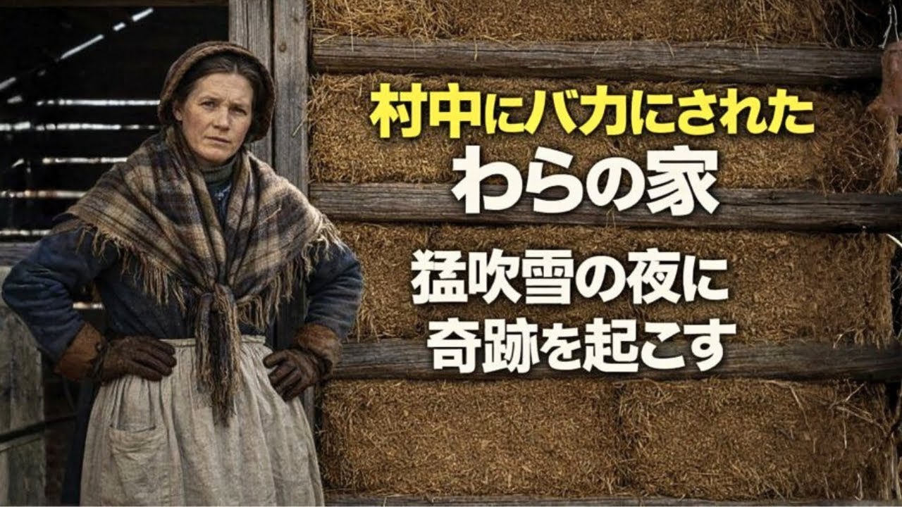 誰もが笑った“わらの家”――だが猛吹雪の夜、そこだけが58度も暖かかった