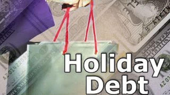 Will you need Santa's help to pay off your holiday bills?