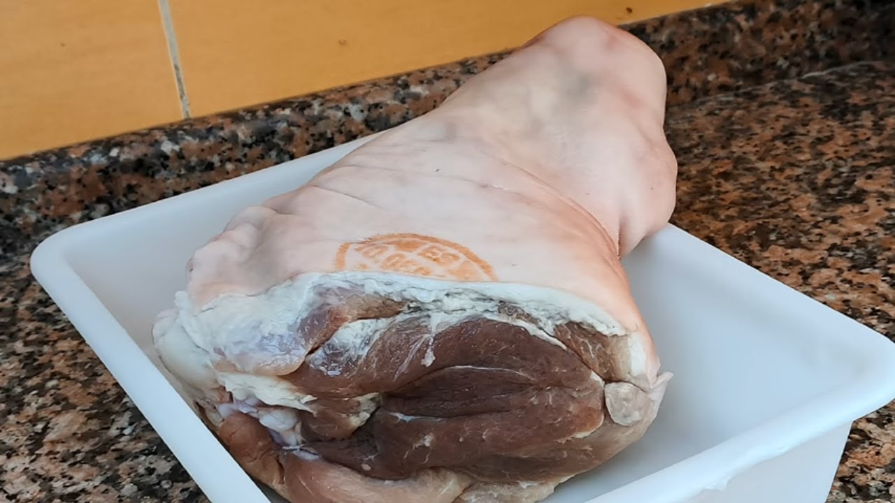 🐷LACON COCIDO🐷 PIERNA DE CERDO SALADA EN CASA🐷