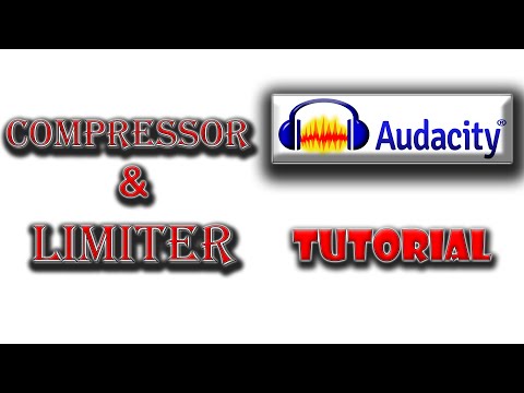 How to Use Compressor & Limiter : AUDACITY Tutorial  #USA_Production