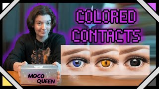 Mocoqueen Colored Contacts: Unboxing and Review!