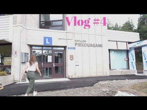 weekly vlog/mon arrivée à Jonquière!