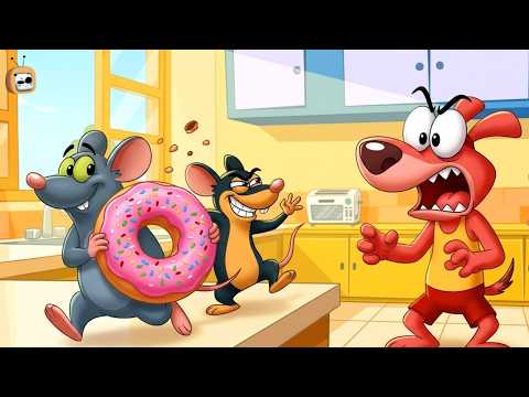 Sneaky Rats Steal the Dog’s Last Donut! : Dog vs Rats | Doggy Don | Rat A Tat