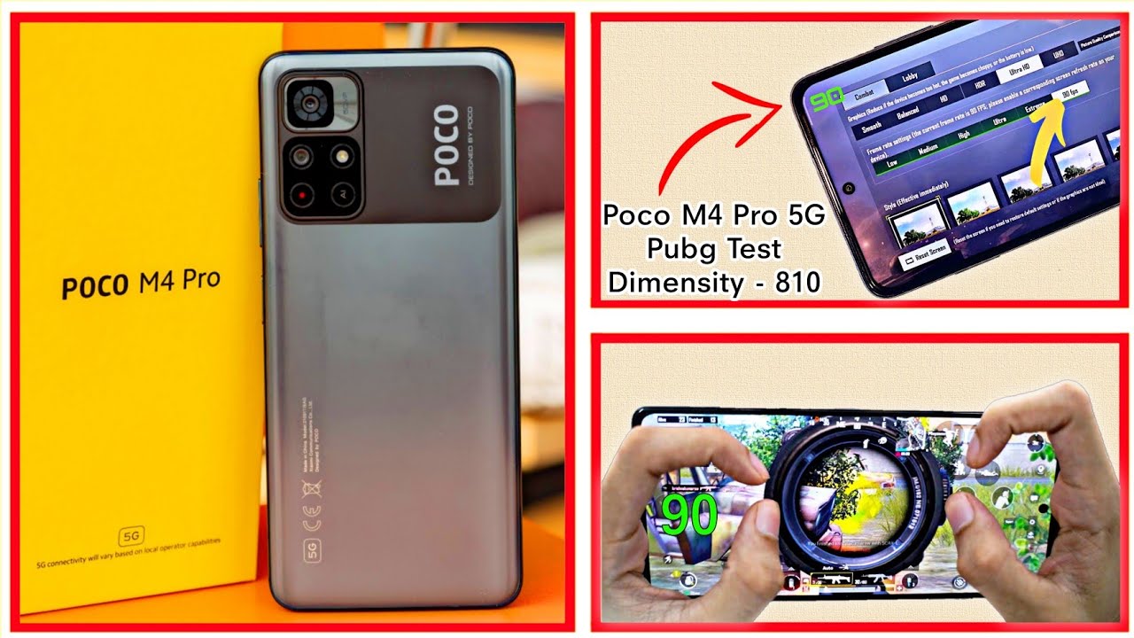 Poco M4 Pro Pubg Test. Poco M4 Pro 5G Pubg Graphics.😍