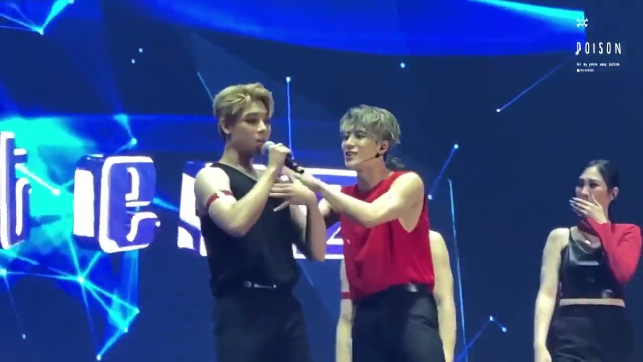 Jackson Wang asking his dancers to speaking Thai Kpop Masterz Bangkok